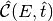 \hat{\mathcal{C}}(E, \hat{t})